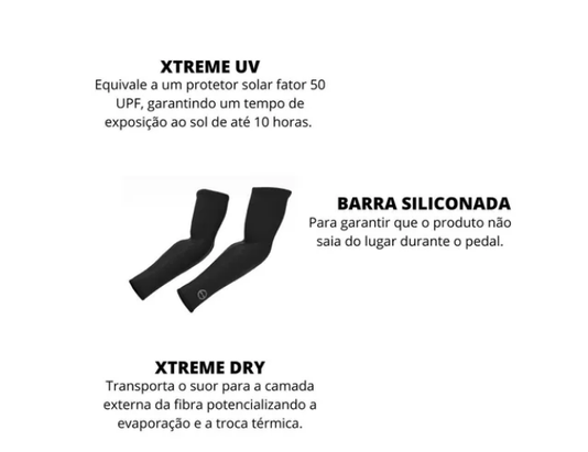 Manguito De Verão Ert Preto
