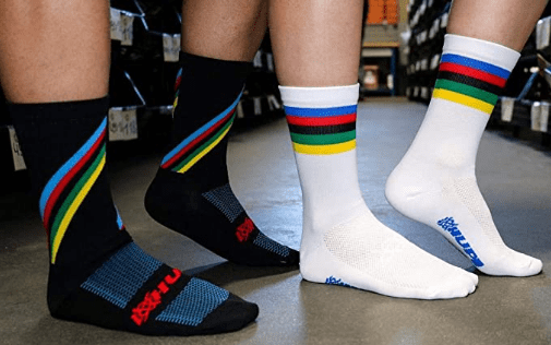 Meia De Ciclismo Hupi Stripes