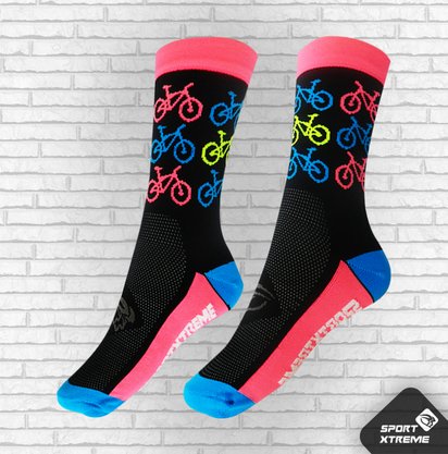 Meia Sportxtreme Socks Bicicletinha Sxtr