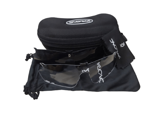 Óculos De Ciclismo Devorak One Com 3 Lentes -/Fosco