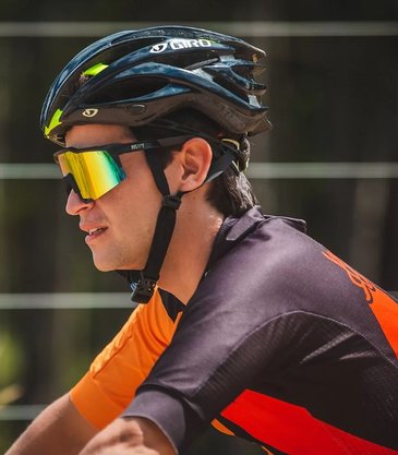 Óculos De Ciclismo Hupi Stelvio Lente Espelhado