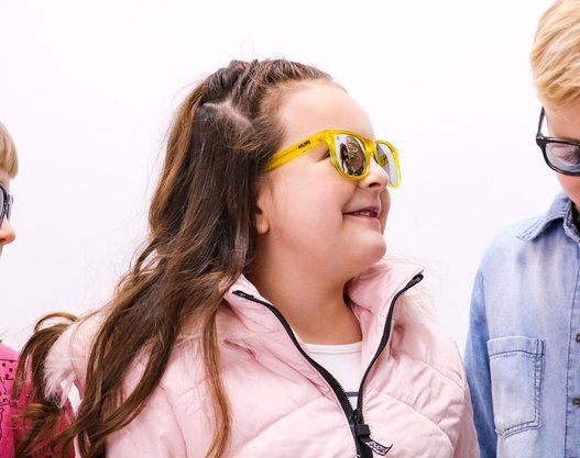 Óculos De Sol Hupi Naja Infantil Lente Espelhada
