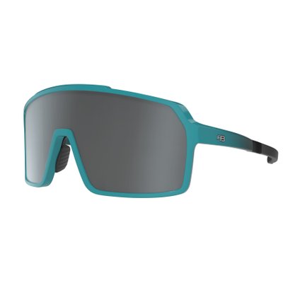 Óculos De Sol Hb Grinder Azul Com Lente Espelhada Cinza