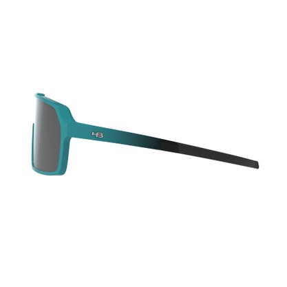 Óculos De Sol Hb Grinder Azul Com Lente Espelhada Cinza