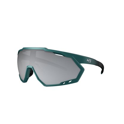 Óculos Hb Spin Gradient Com Lentes Cinza Escuro + Espelhada Azul