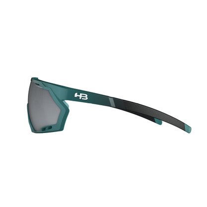 Óculos Hb Spin Gradient Com Lentes Cinza Escuro + Espelhada Azul