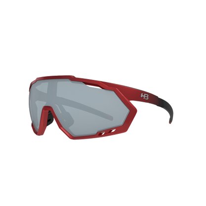 Óculos Hb Spin Gradient Vermelho Lente Cinza Escura