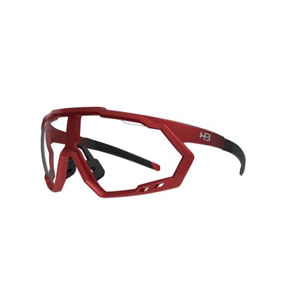 Óculos Hb Spin Gradient Vermelho Lente Cinza Escura