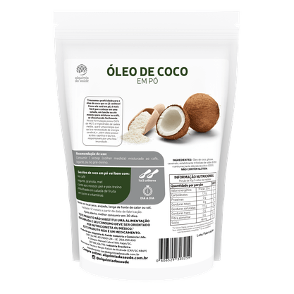 Óleo De Coco Em Pó - Alquimia Da Saúde 300G