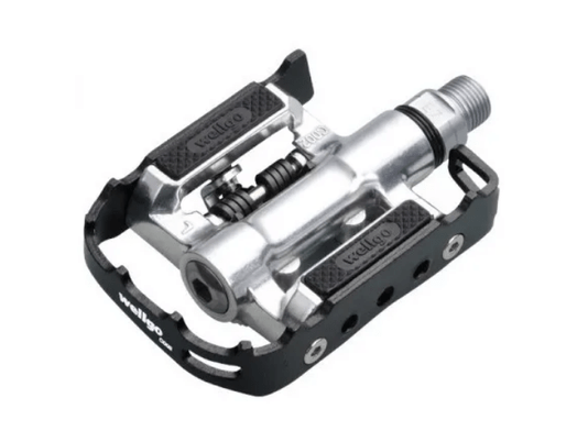 Pedal Clip Plataforma Wellgo C002 + Tacos Mtb 9/16