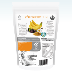 Pós Treino Pólen Protein De Açai Com Banana Alquimia Da Saúde L75g