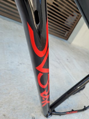 Quadro Mtb Dvorak Aluminio Preto/Vermelho