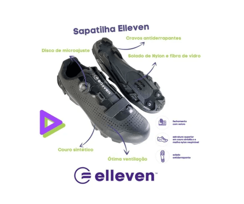Sapatilha De Mountain Bike Elleven Disco Mtb