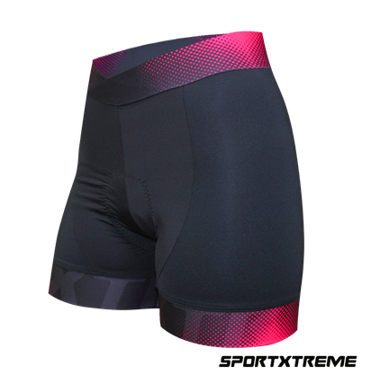 Bermuda Active Ciclismo Feminino Sport Xtreme Iris Rosa