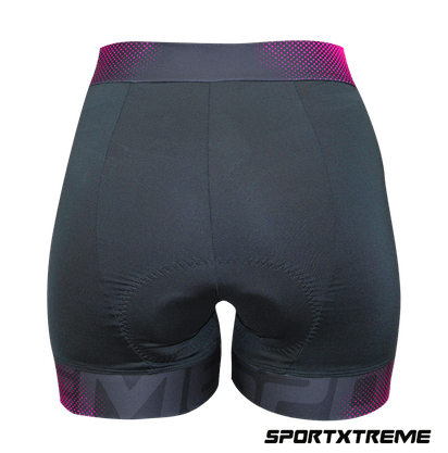 Bermuda Active Ciclismo Feminino Sport Xtreme Iris Rosa