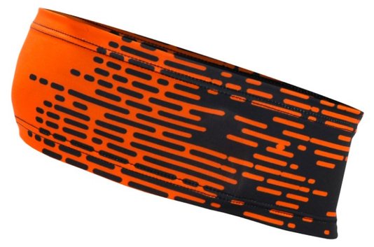 Testeira Hupi Headband Bandana Biometria Laranja