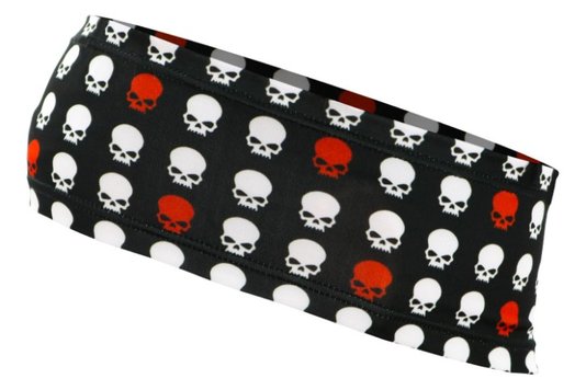 Testeira Hupi Headband Bandana Caveira