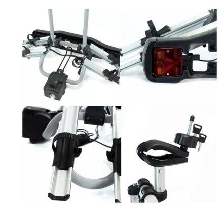 Transbike Para Engate Traseiro Tsw Force 2 Bikes Até 30Kg