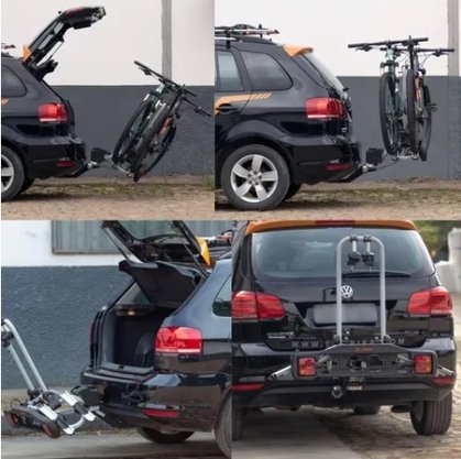 Transbike Para Engate Traseiro Tsw Force 2 Bikes Até 30Kg