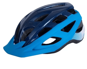 Capacete Para Ciclismo Asw Fun Azul Marinho/Turquesa