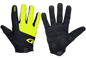 Luva De Ciclismo Giro Bravo Gel Lf Pto/Amar