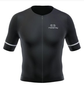 Camisa Ciclismo Marcio May Pro Black And White