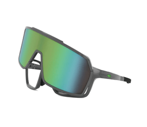 Óculos Hb Presto Graphene Green Chrome Para Grau + Duas Lentes Espelhadas