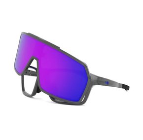 Óculos De Sol Hb Presto Clip On Para Lente De Grau Graphene/ Blue/ Blue Chrome