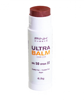 Protetor Labial Ultra Balm Fps50 Fpuva22 Be Red 6,5G Vermelho Escuro