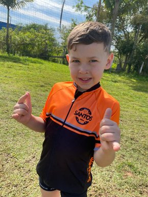 Camisa De Ciclismo Infantil Santos Bikes Lynce