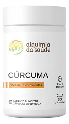 Cúrcuma - 60 Capsulas Vegetais