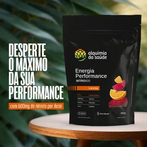 Energia Performance Nitro600 - Laranja E Beterraba 390G