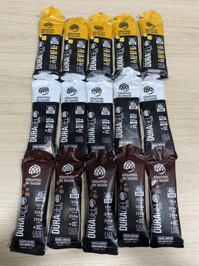 Mix Carbogel Alquimia Da Saúde 40G Carbo 15 Sachês (Tangerina, Neutro, Café)