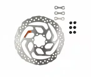 Disco De Freio Rotor Shimano Sm-Rt26-S 160Mm 6 Furos - Cor Prata