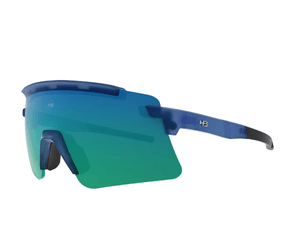 Óculos De Sol Hb Apex Azul Com Lente Verde - Wavy Matte