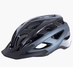 Capacete Para Ciclismo Asw Fun Cinza/Preto