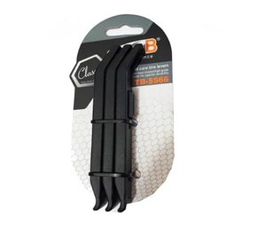 Kit Esptula Aço Revestida 3 Pcs P/Troca Pneu Super B