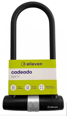 Cadeado Tipo U 170X320mm Elleven