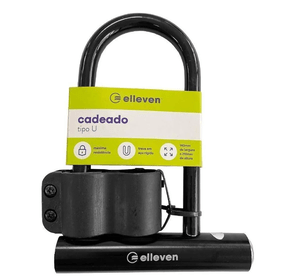 Cadeado Em U Elleven 140X210mm Preto