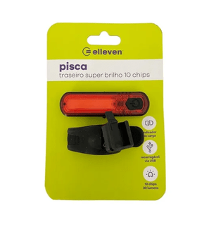 Pisca Light Traseiro Super Brilho 4 Fun