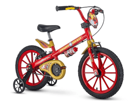Bicicleta Infantil Aro 16 Homem De Ferro