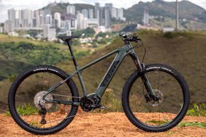 Bicicleta Aro 29 Sense Eletrica Impact E-Trail Shimano Deore 12 Velocidades Freios Shimano Hidraúlico