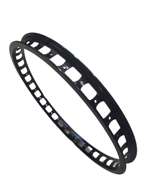 Aro 20 Dianteiro Para Bike Trial Echo Alumínio Preto