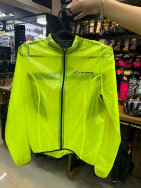 Jaqueta Impermeável Capa De Chuva Barbedo Amarelo Fluor P