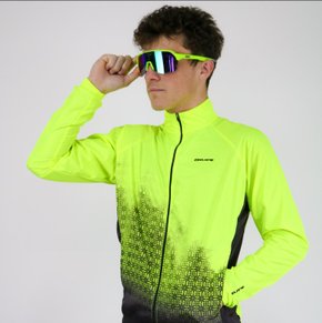 Jaqueta Corta Vento Tocha Amarelo Neon Hupi