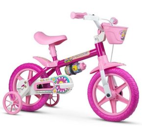 Bicicleta Infantil Aro 12 Flower Nathor