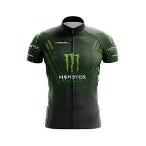 Camisa De Ciclismo Masculina Monster