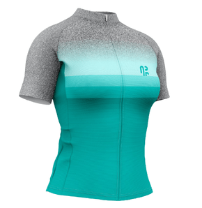 Camisa Ciclismo Manga Curta Água Rara Silver Mescla