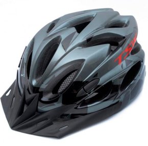 Capacete De Ciclismo Tsw Preto/Laranja