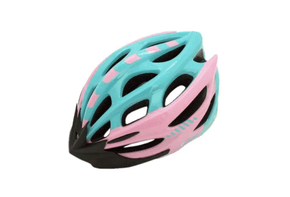 Capacete Azul Com Rosa Epic Line
